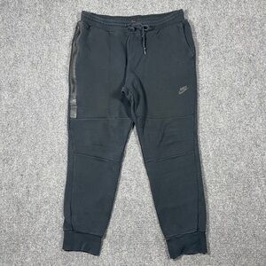 Nike Sportswear Tech Fleece Jogger Pants Mens XL Black Sweatpants 0931